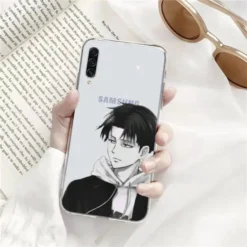 Coque Samsung Transparente Livaï Hoodie - District SNK