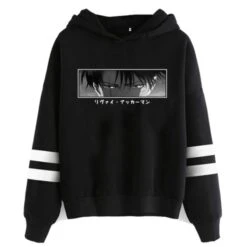 Hoodie Regard Livaï Rayures - District SNK