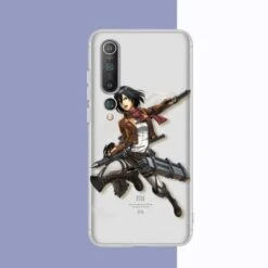 Coque Xiaomi Transparente Mikasa Ackerman Attaque - District SNK