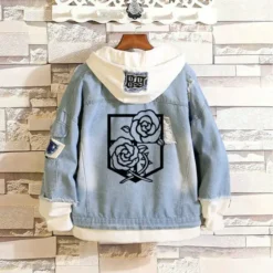 Veste Denim Bleu Garnison Noir - District SNK