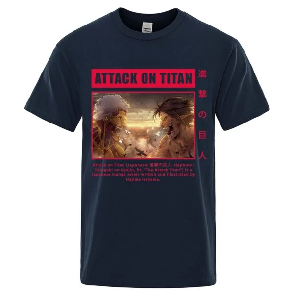 T-shirt Titan Cuirassé VS Assaillant - District SNK 11 T-shirt Titan Cuirassé VS Assaillant - District SNK – Image 11