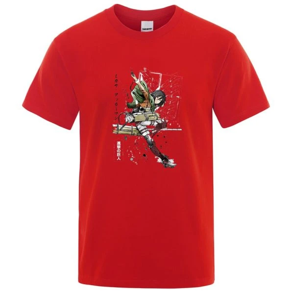 T-shirt Mikasa Attaque - District SNK 3 T-shirt Mikasa Attaque - District SNK – Image 3