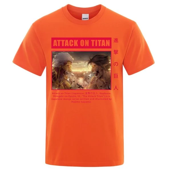 T-shirt Titan Cuirassé VS Assaillant - District SNK 7 T-shirt Titan Cuirassé VS Assaillant - District SNK – Image 7