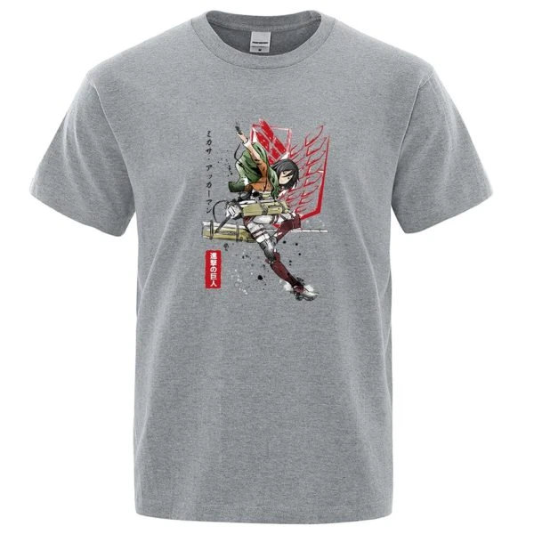 T-shirt Mikasa Attaque - District SNK 6 T-shirt Mikasa Attaque - District SNK – Image 6