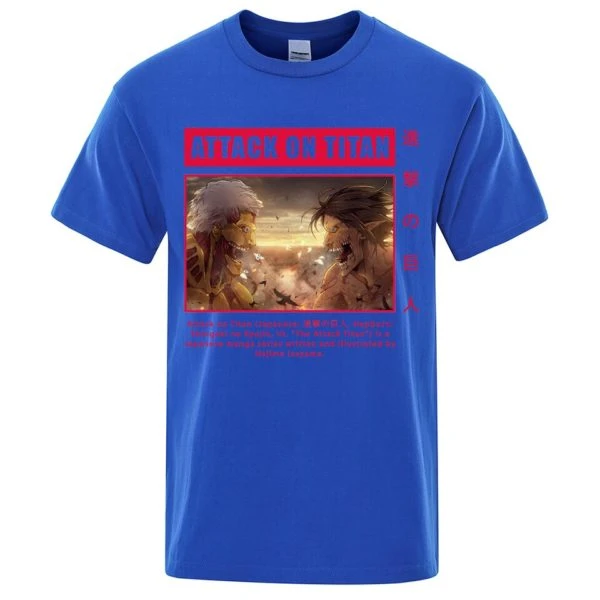T-shirt Titan Cuirassé VS Assaillant - District SNK 3 T-shirt Titan Cuirassé VS Assaillant - District SNK – Image 3