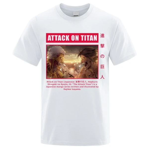 T-shirt Titan Cuirassé VS Assaillant - District SNK 2 T-shirt Titan Cuirassé VS Assaillant - District SNK – Image 2