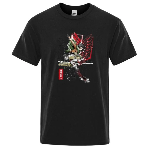 T-shirt Mikasa Attaque - District SNK 9 T-shirt Mikasa Attaque - District SNK – Image 9