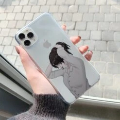 Coque IPhone Transparente Hansi Se Coiffe - District SNK