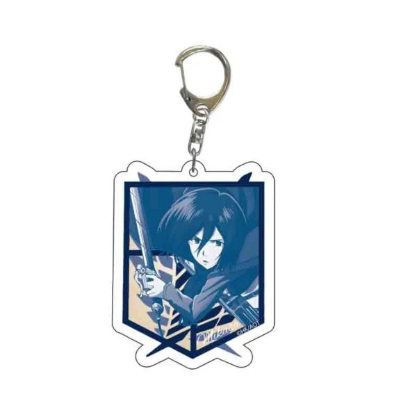 Porte Clés Mikasa Bleue - District SNK 1 Porte Clés Mikasa Bleue - District SNK