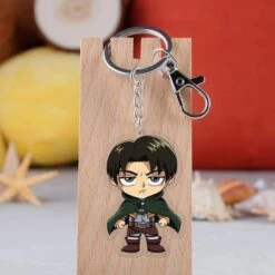 Porte Clés Chibi Livaï Ackerman - District SNK