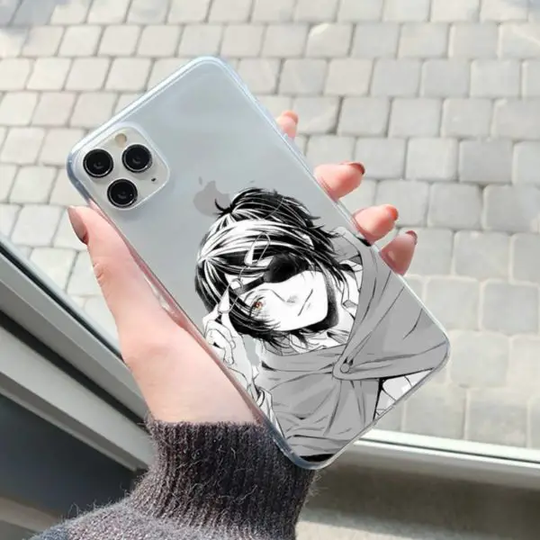 Coque IPhone Transparente Hansi Séduit - District SNK 1 Coque IPhone Transparente Hansi Séduit - District SNK