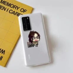 Coque Huawei Transparente Hansi Kawaii Effrayée - District SNK