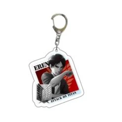 Porte Clés Eren Du Bataillon D'exploration - District SNK