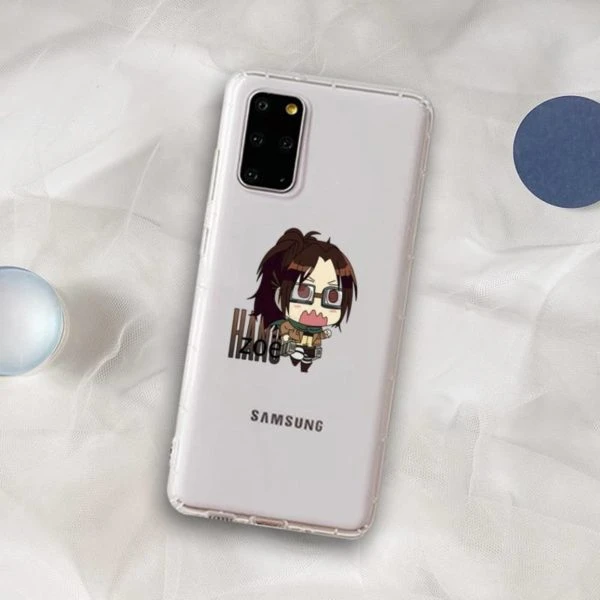 Coque Samsung Transparente Hansi Kawaii Effrayée - District SNK 1 Coque Samsung Transparente Hansi Kawaii Effrayée - District SNK
