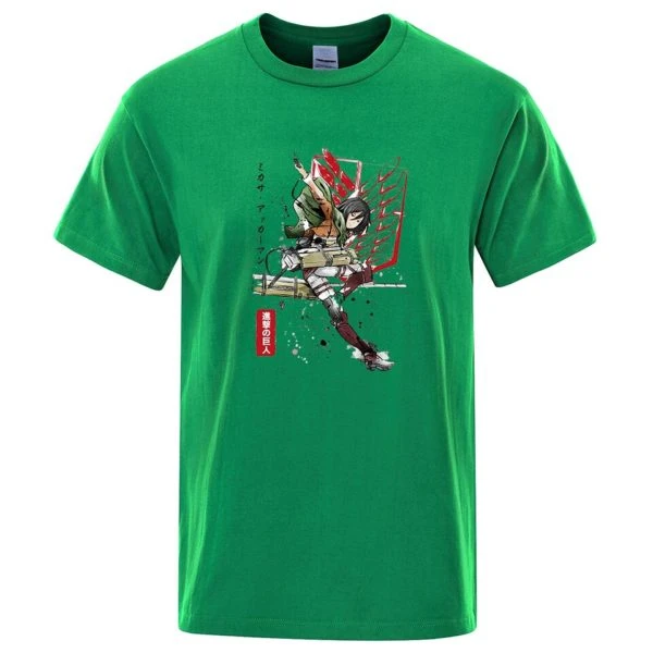 T-shirt Mikasa Attaque - District SNK 11 T-shirt Mikasa Attaque - District SNK – Image 11