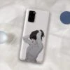 Coque Samsung Transparente Hansi Se Coiffe - District SNK