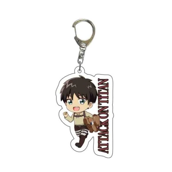 Porte Clés Eren Sans Veste - District SNK 1 Porte Clés Eren Sans Veste - District SNK