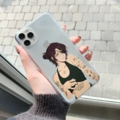 Coque IPhone Transparente Hansi Tatouée - District SNK