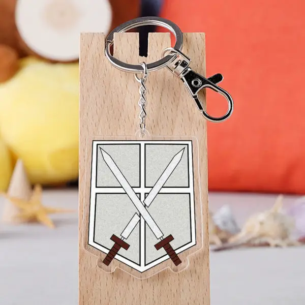 Porte Clés Emblème Brigade D'entrainement - District SNK 1 Porte Clés Emblème Brigade D'entrainement - District SNK