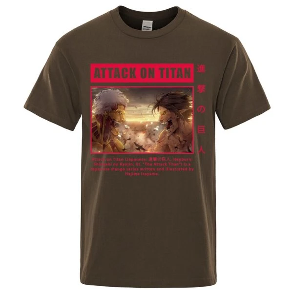 T-shirt Titan Cuirassé VS Assaillant - District SNK 8 T-shirt Titan Cuirassé VS Assaillant - District SNK – Image 8