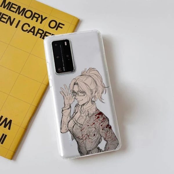 Coque Huawei Transparente Hansi Machiavélique - District SNK 1 Coque Huawei Transparente Hansi Machiavélique - District SNK