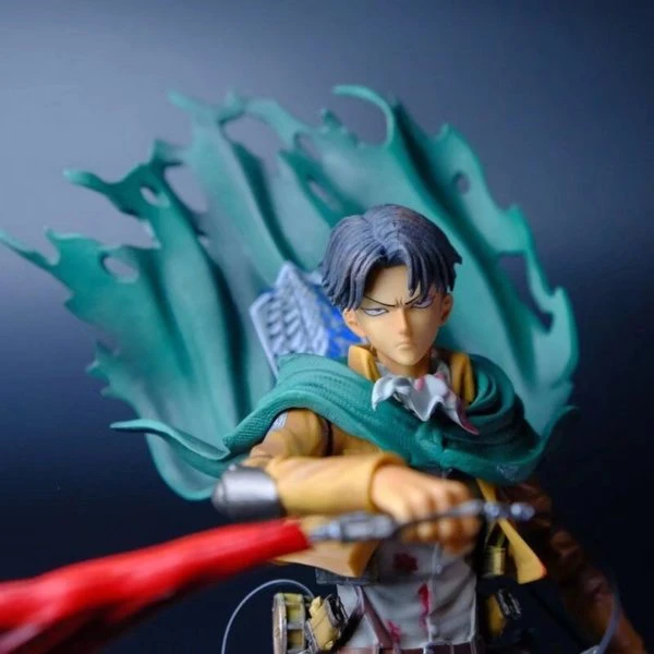 Figurine Livaï Sur Un Rocher - District SNK 4 Figurine Livaï Sur Un Rocher - District SNK – Image 4