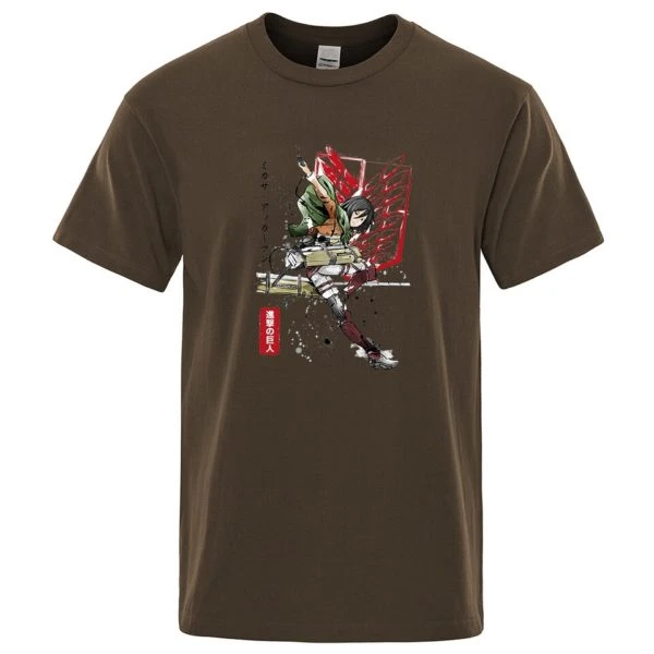 T-shirt Mikasa Attaque - District SNK 10 T-shirt Mikasa Attaque - District SNK – Image 10