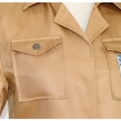 Veste Du Bataillon D'exploration - Synthétique - District SNK 9 Veste Du Bataillon D'exploration - Synthétique - District SNK -Titan Cosplay Soldes Magasin Veste Bataillon detail poche