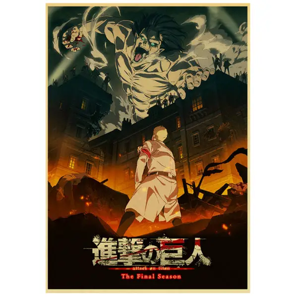 Poster Attaque Des Titans Saison Finale - District SNK 1 Poster Attaque Des Titans Saison Finale - District SNK