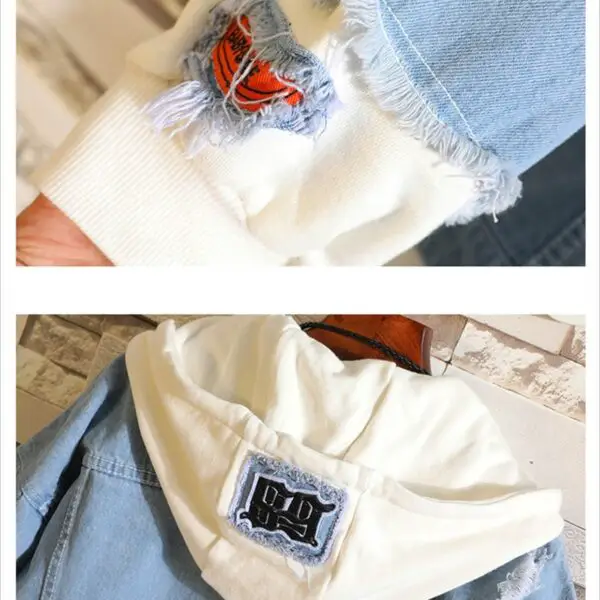 Veste Denim Bleu Shingeki - District SNK 6 Veste Denim Bleu Shingeki - District SNK – Image 6