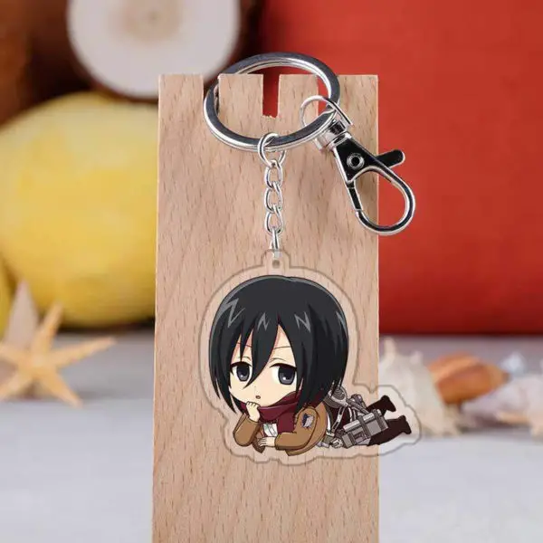Porte Clés Mikasa Allongée - District SNK 1 Porte Clés Mikasa Allongée - District SNK