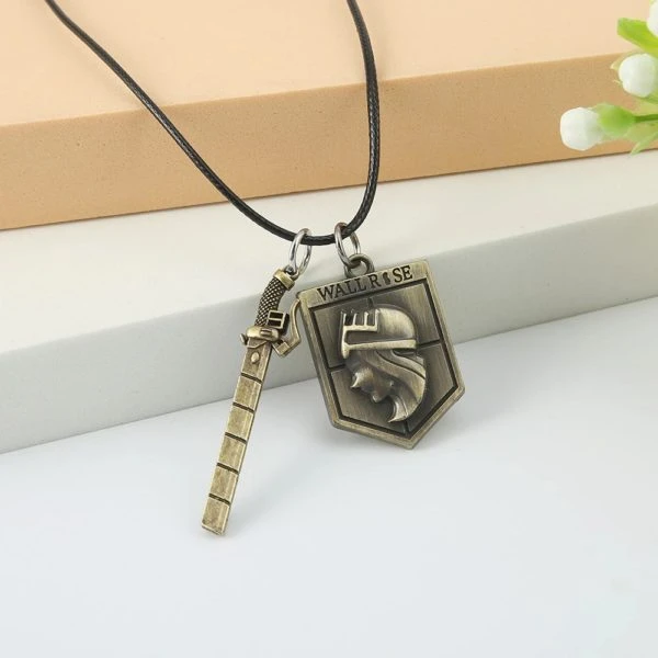 Collier Sabre Mur Rose - District SNK 1 Collier Sabre Mur Rose - District SNK