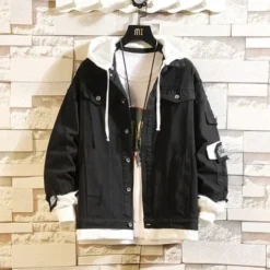 Veste Denim Noir Brigade D'entrainement - District SNK -Titan Cosplay Soldes Magasin d5a373c6 6841 4c2a b5e1 211afa56c6e1 4