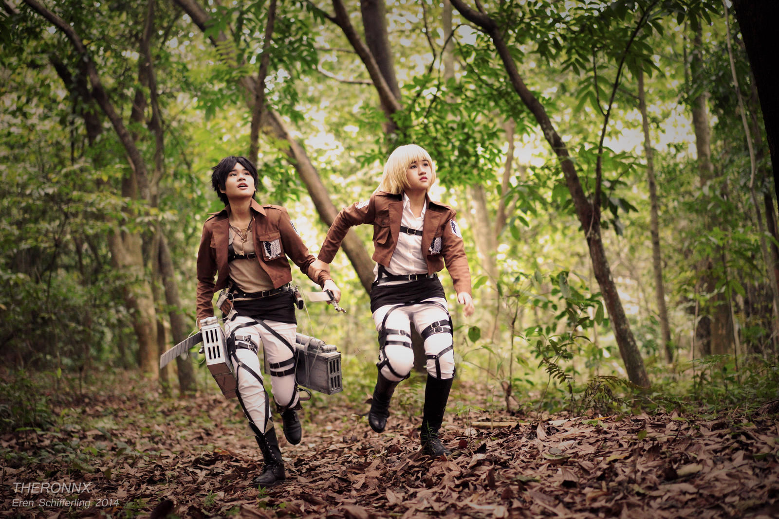Titan Cosplay Soldes Magasin -Titan Cosplay Soldes Magasin eren jaeger armin arlert attack on titan by theronnx d88v851 fullview